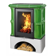 Kachlová kamna ABX Bavaria exklusive, Moosgrün